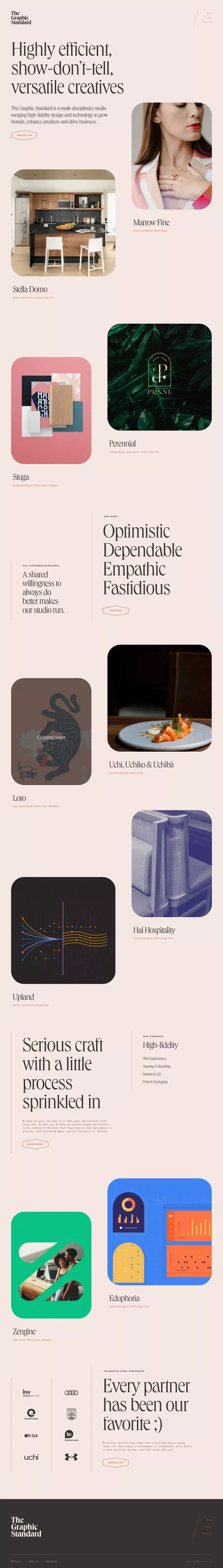 The Graphic Standard | Austin-Based Design Studio - Portfolio design