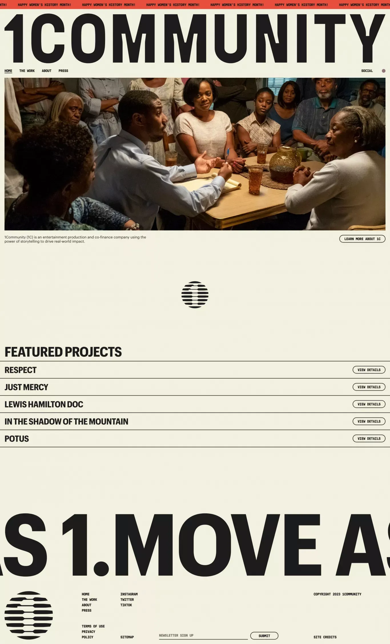 1Community - Portfolio design
