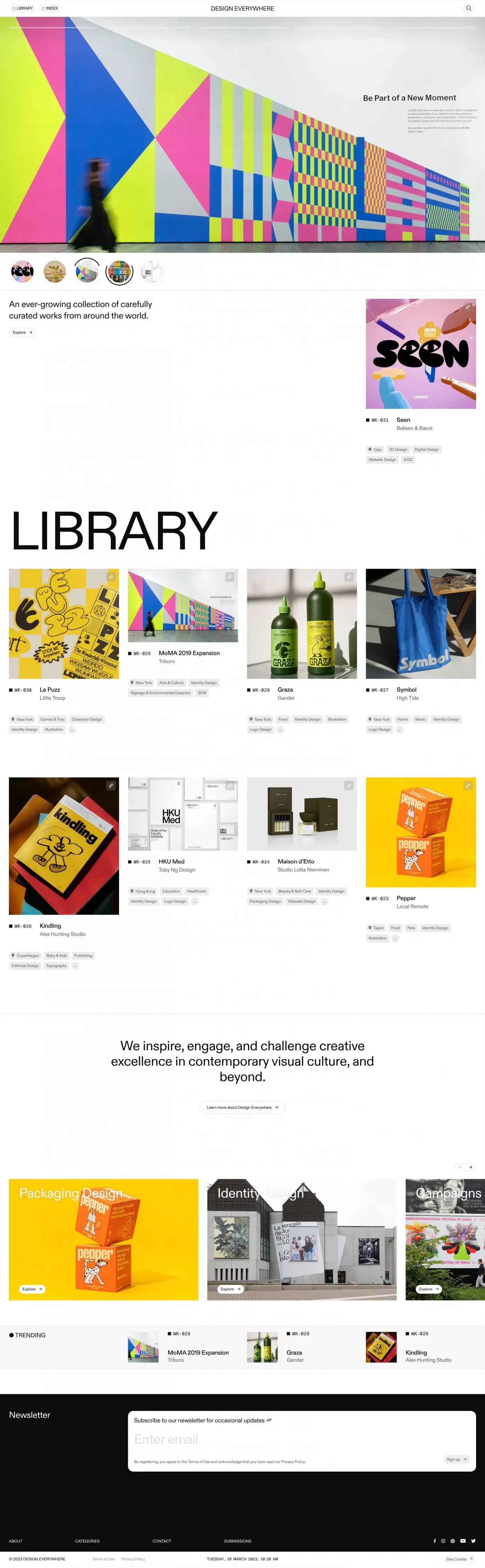 Design Everywhere - Blog design