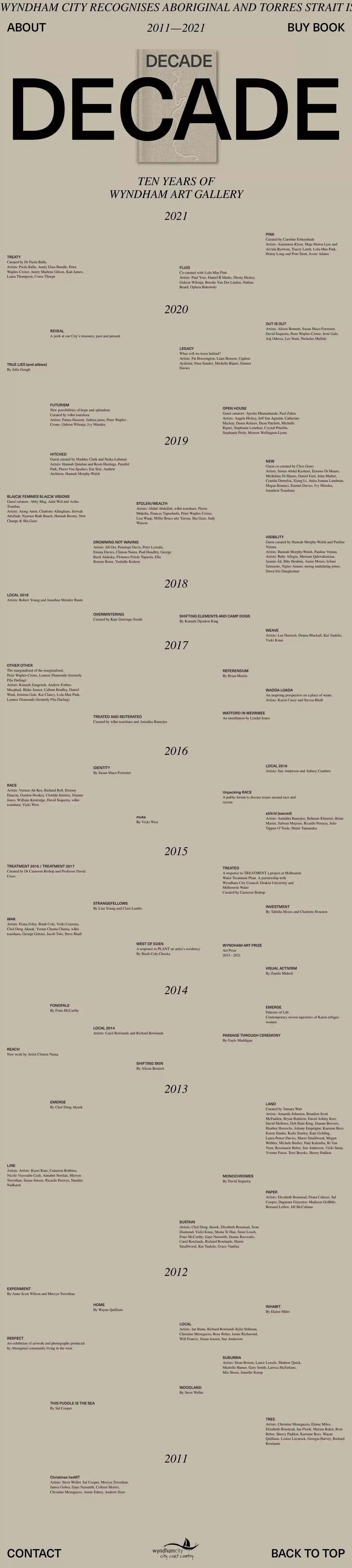 DECADE - Other design