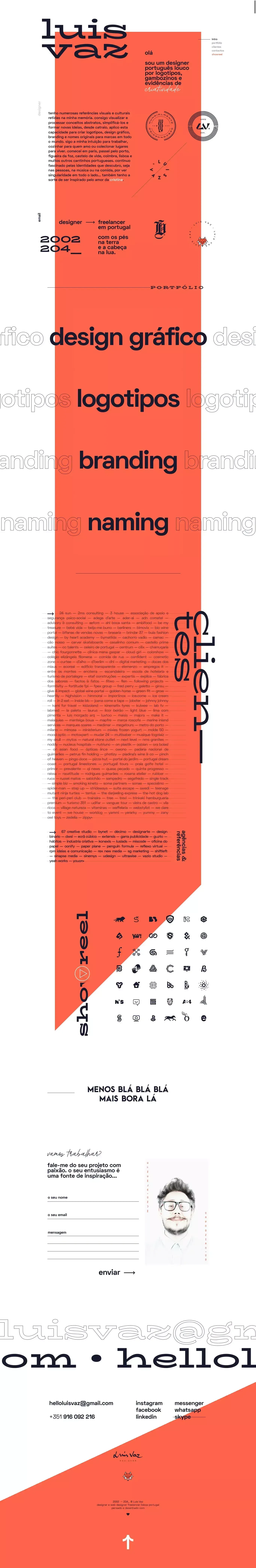 LUIS VAZ | designer freelancer lisboa portugal - Portfolio design