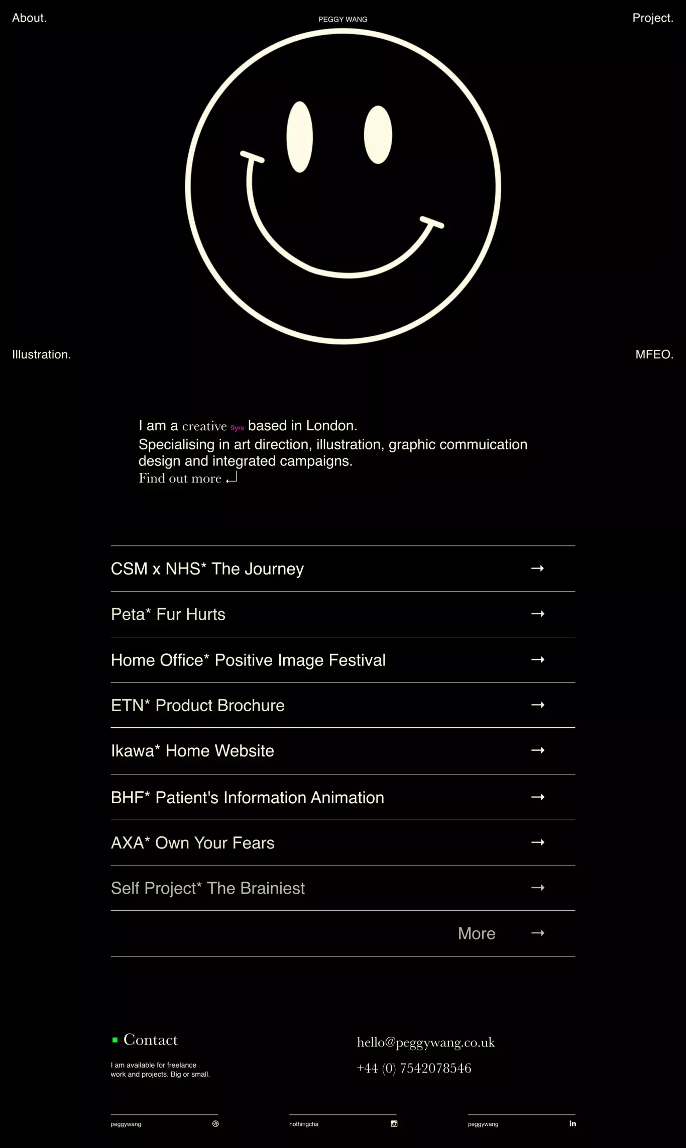 Peggy Wang's Portfolio - Peggy Wang - Portfolio design