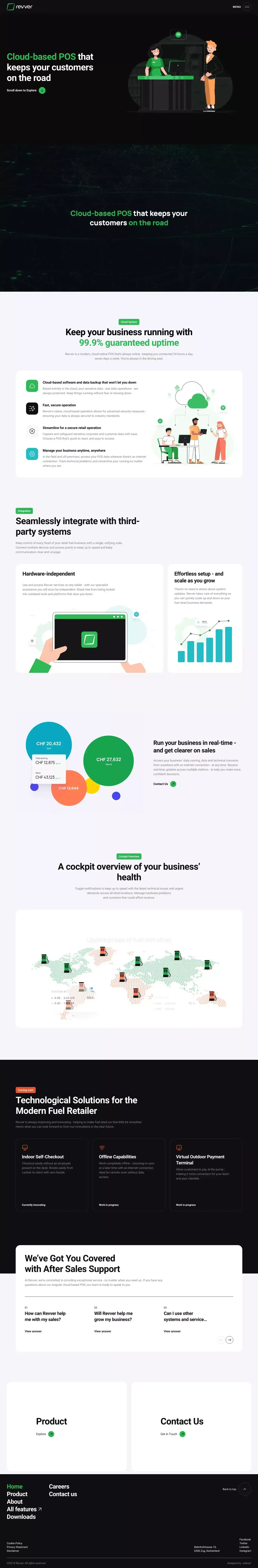 REVVER – Cloud POS for Energy Retail - Other design