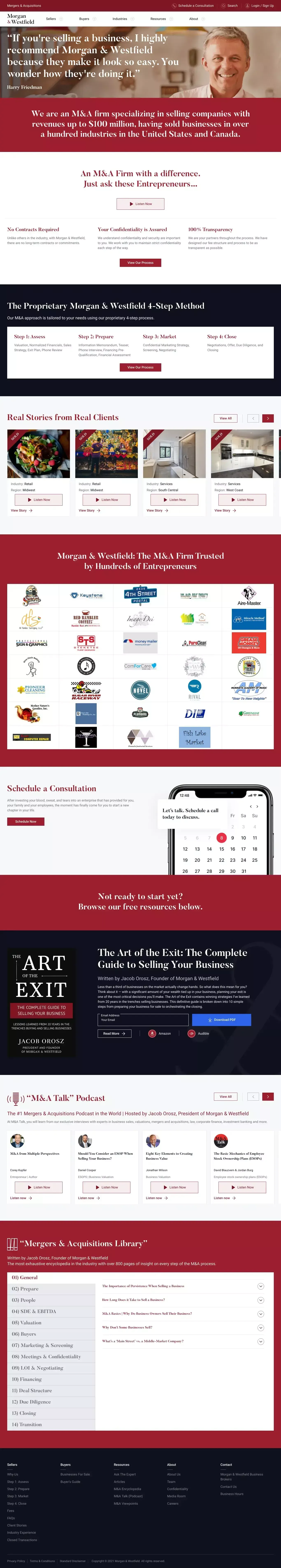 Morgan & Westfield Business Brokers and M&A - Other design