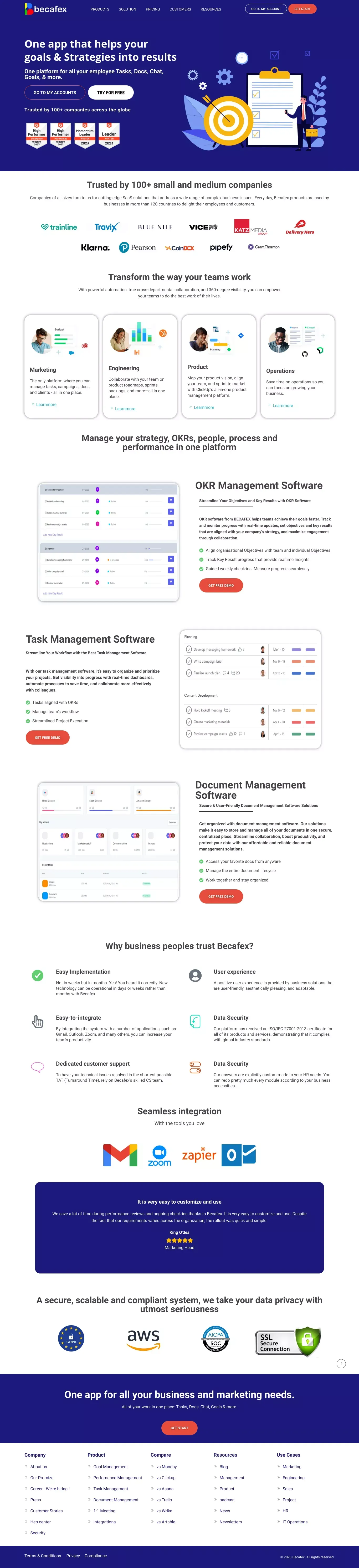 Home - Product listing design