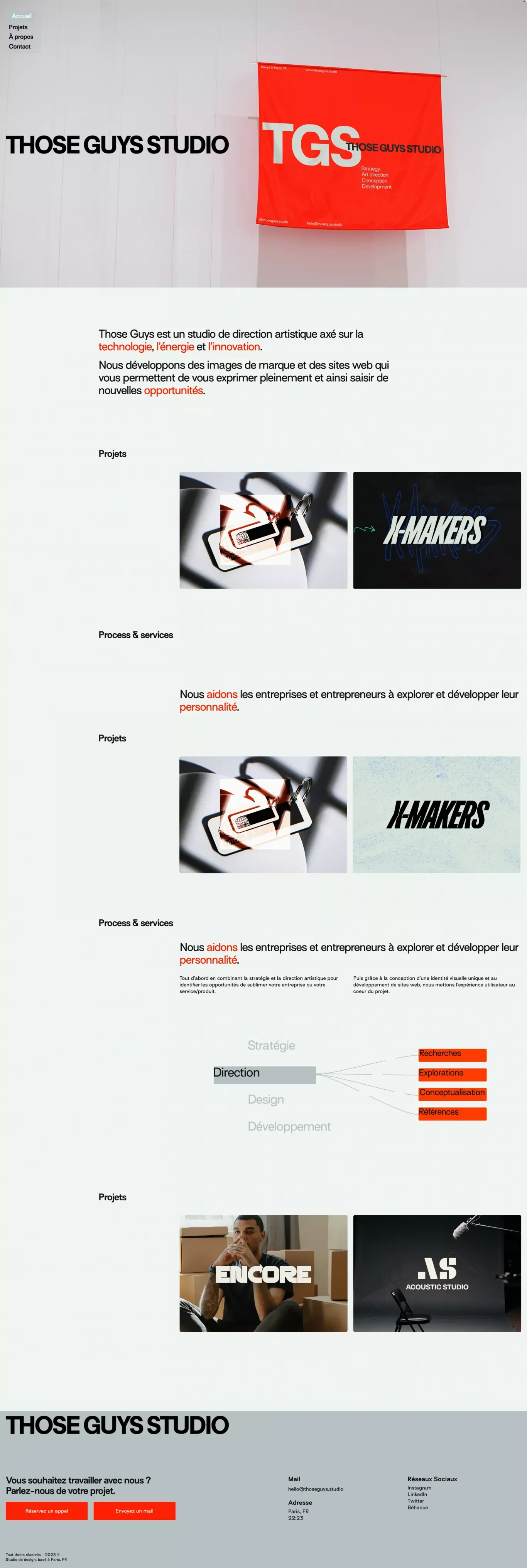 Those Guys Studio - We bring art direction to innovation - Portfolio design