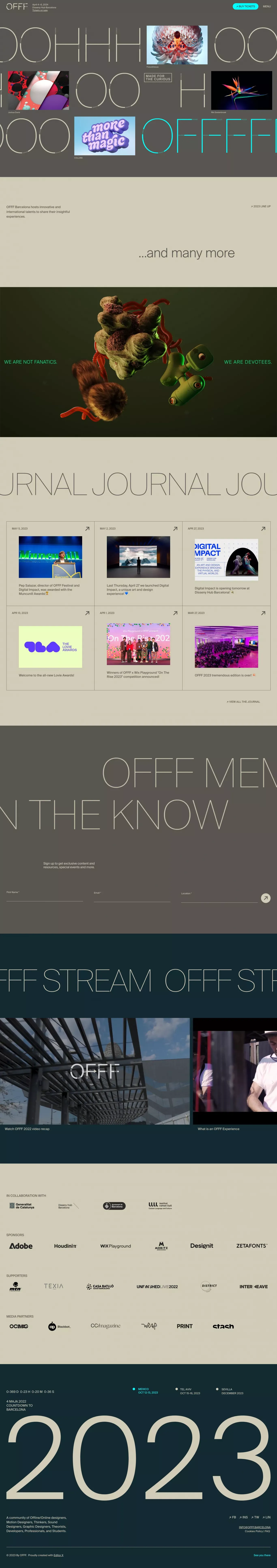 OFFF Barcelona 2024 | A festival of creativity, art and digital design - Other design