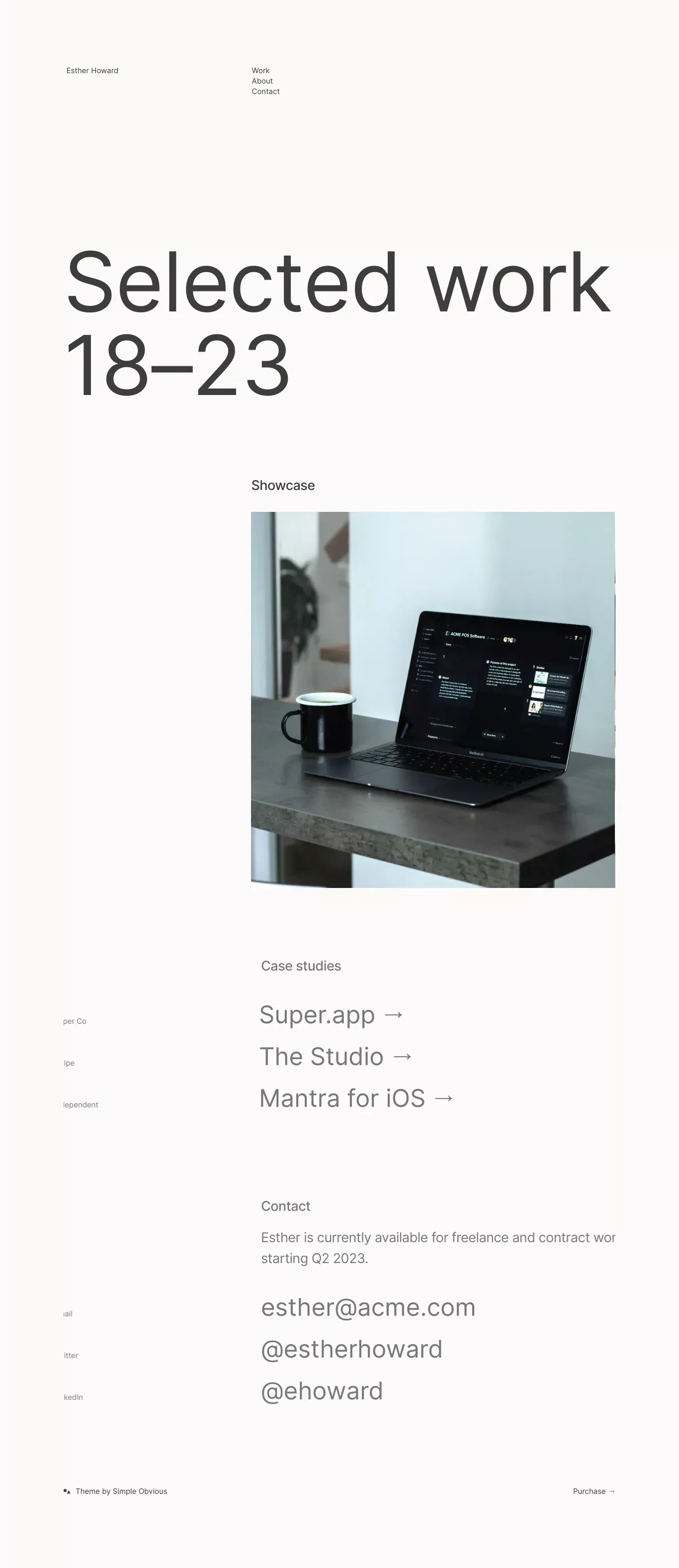 Baseline - Template design