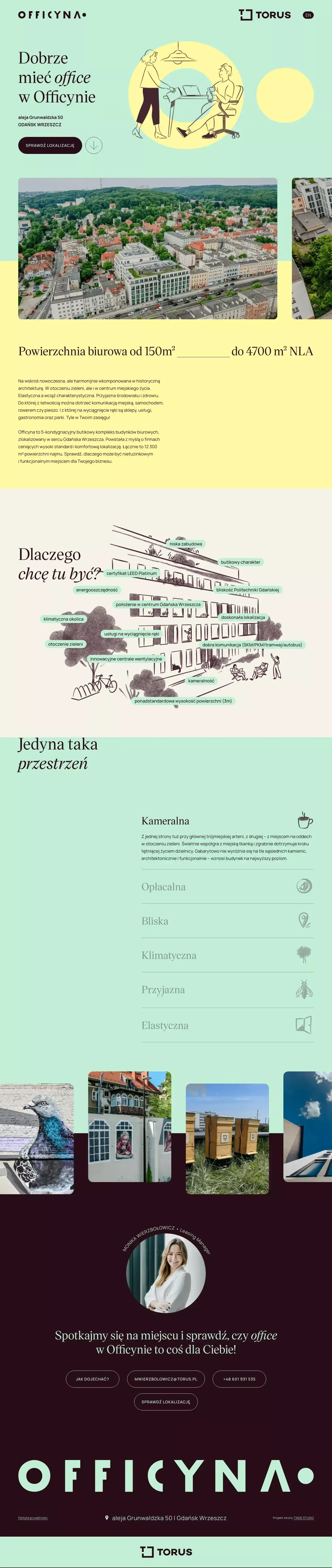 Officyna Gdańsk Wrzeszcz - Officyna - website design