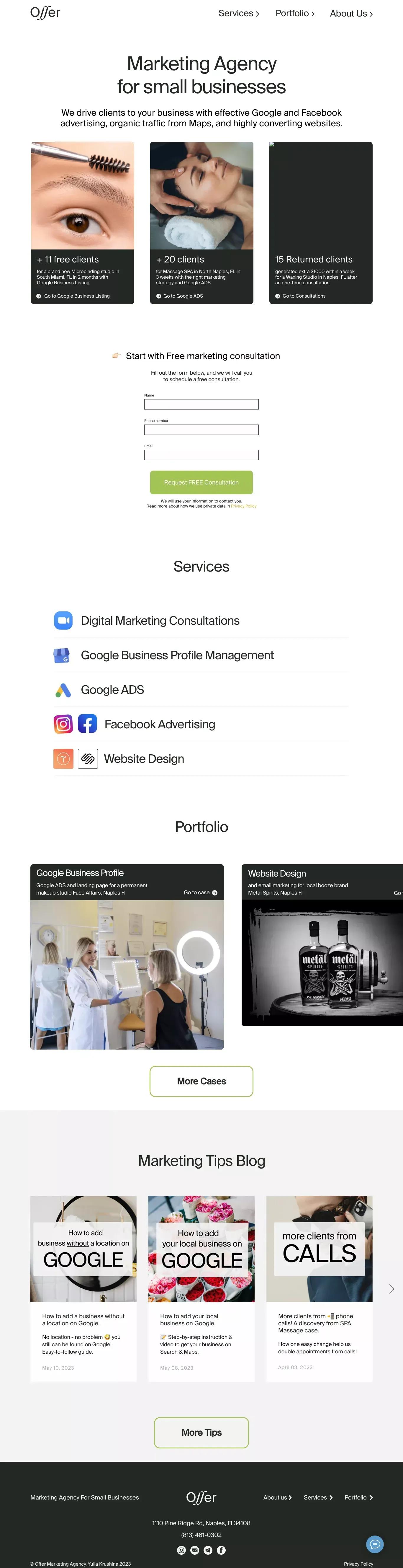 Offer | Digital Marketing Agency - Other design