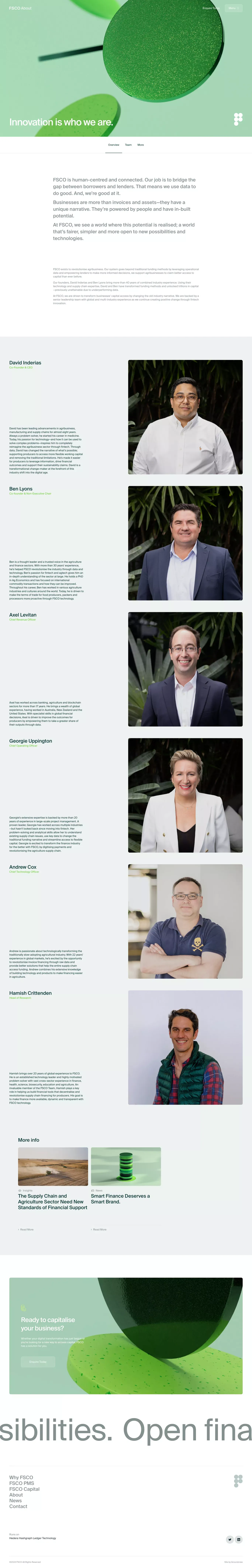 About FSCO / FSCO - About Us  design