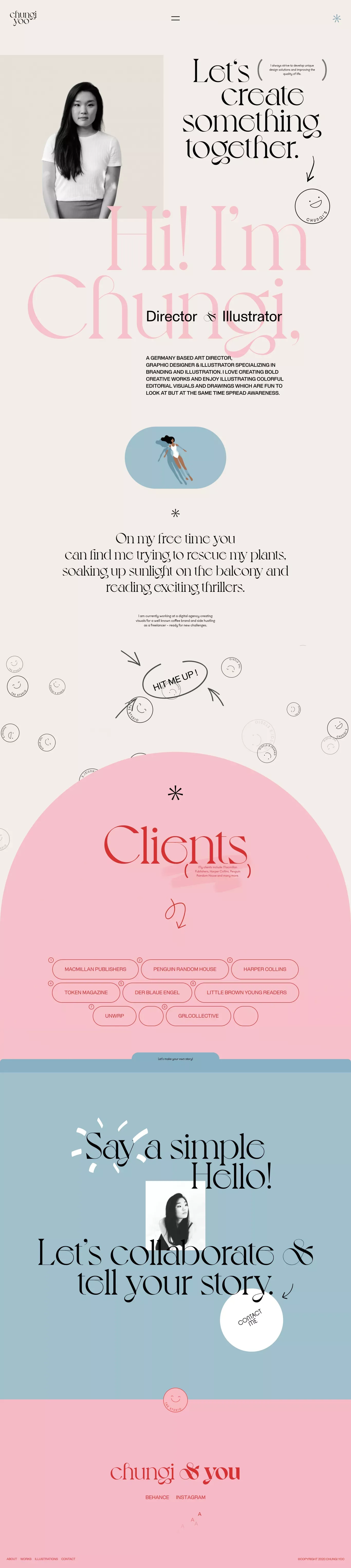 ChungiYoo - About - About Us  design