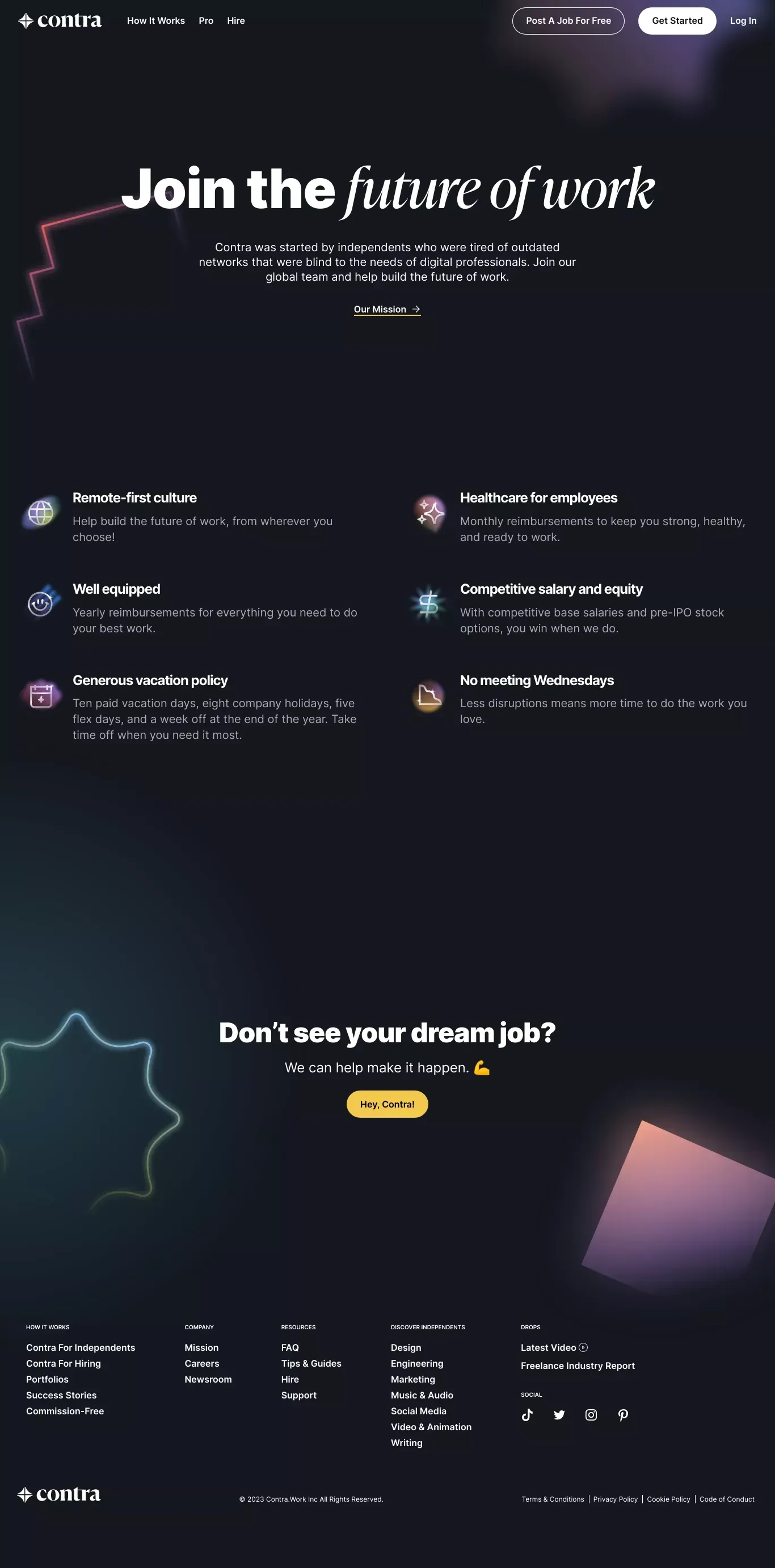Careers | Contra - Career design