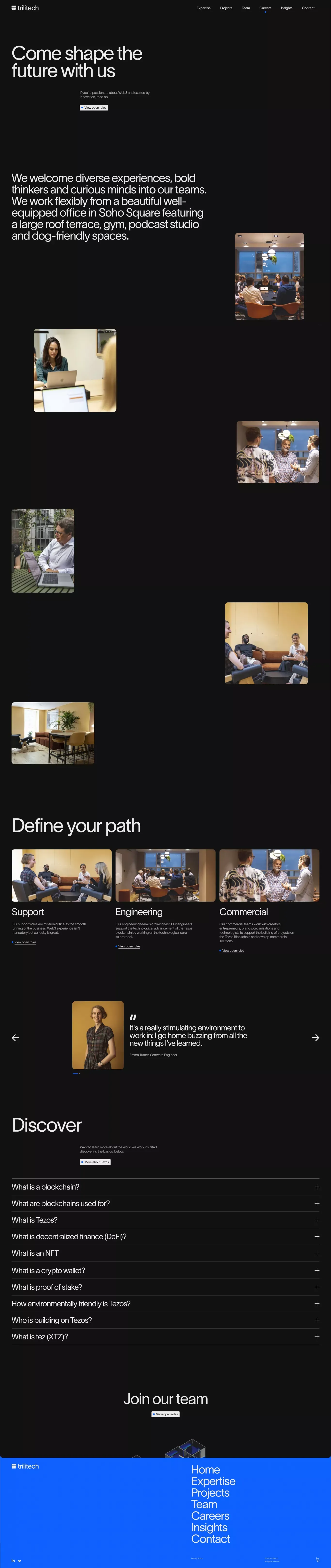 Careers | TriliTech - Career design