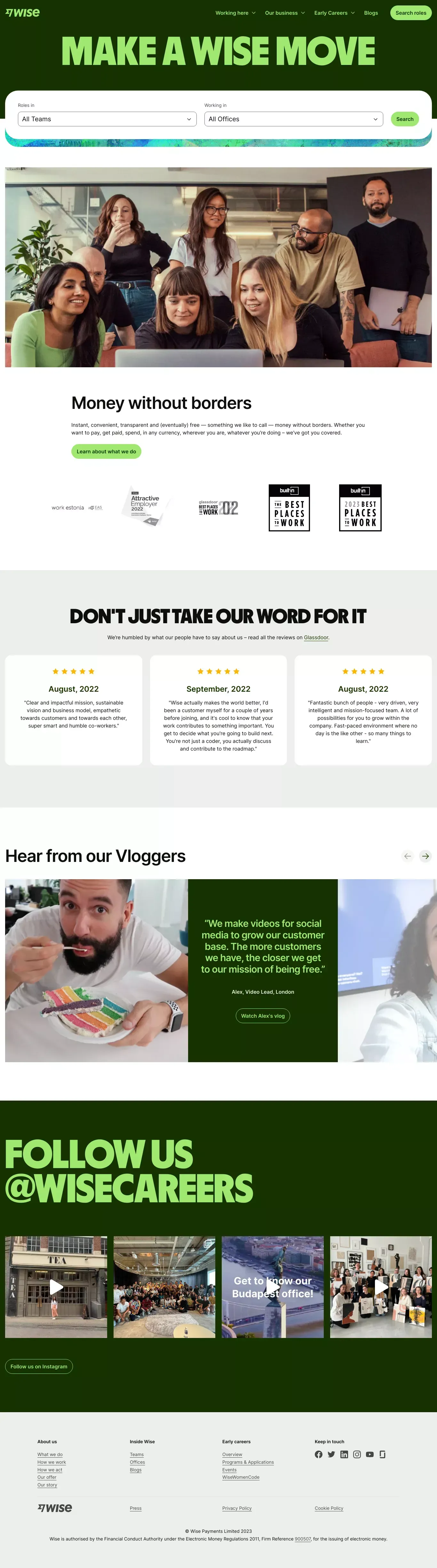 Wise Careers - Career design