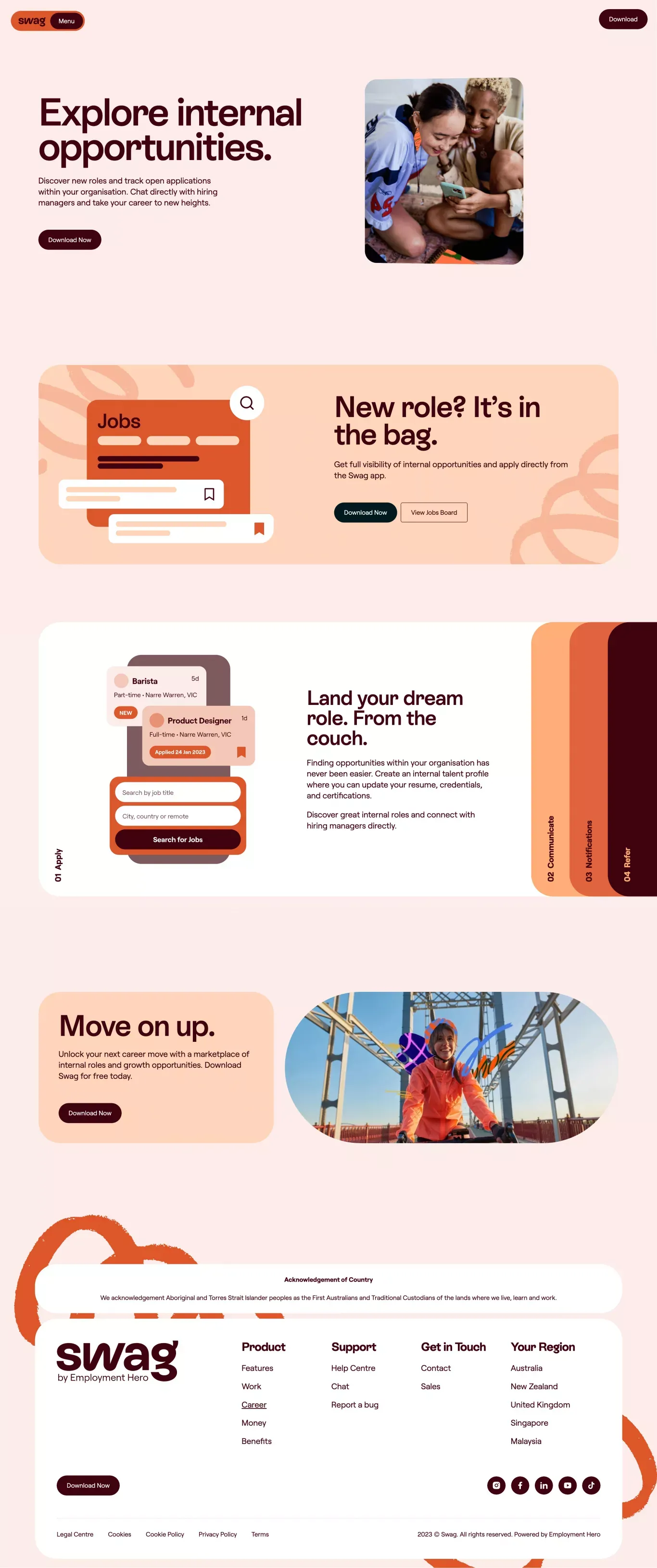 Swag Career: Track Applications And Find Your Dream Job With A Few Taps. - Career design