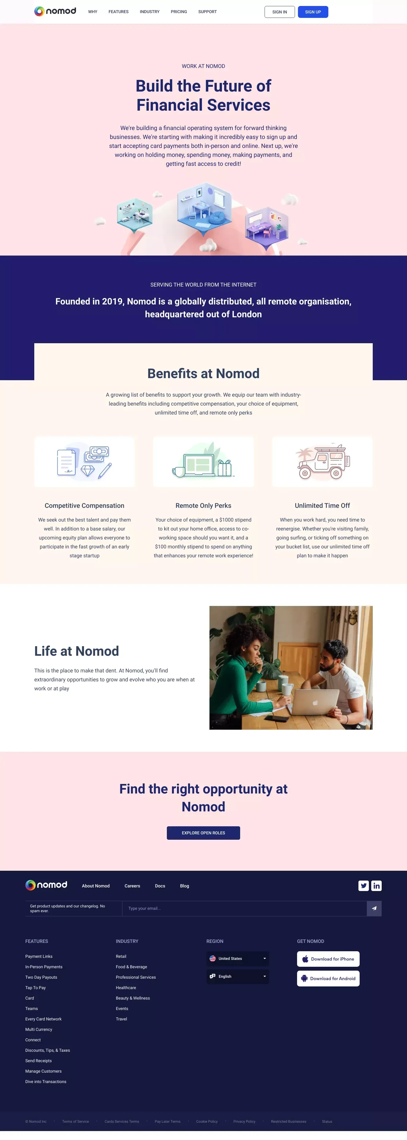 Nomod - Career design