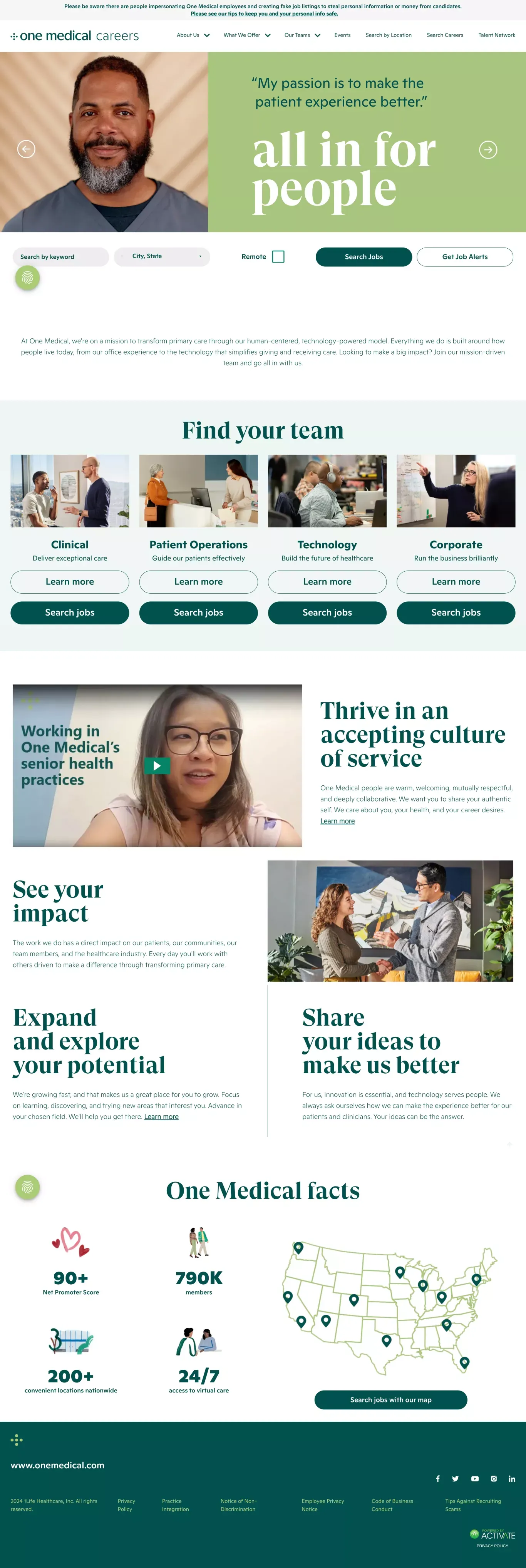 Careers | One Medical - Career design