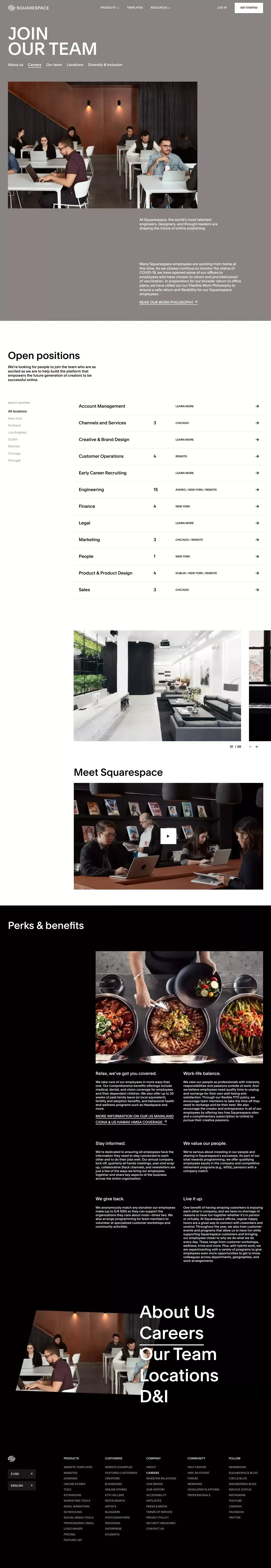 Squarespace Careers – Squarespace - Career design