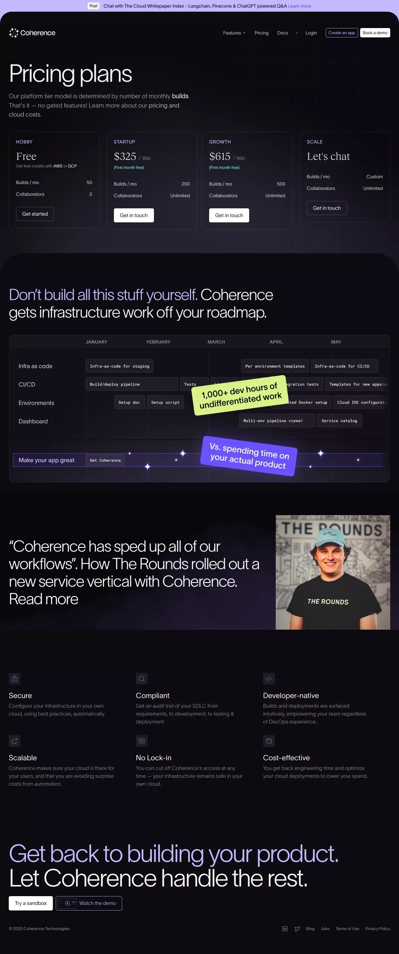 Pricing - Pricing design