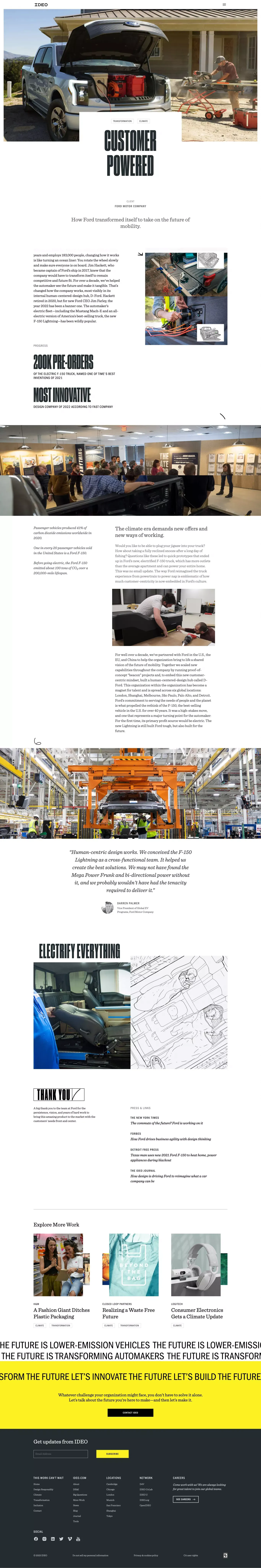 IDEO | Human-Centered Design Firm | Learn More - Blog Post design