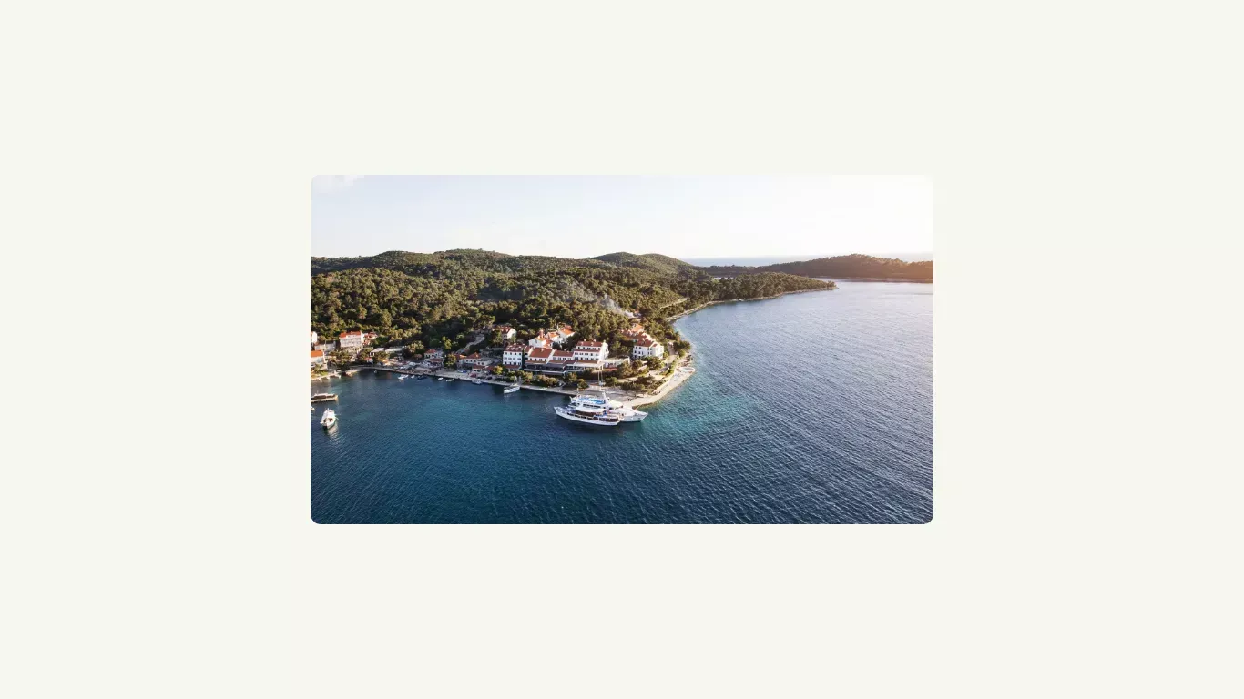 Hotel Odisej - Mljet Island Hotel - Landing design
