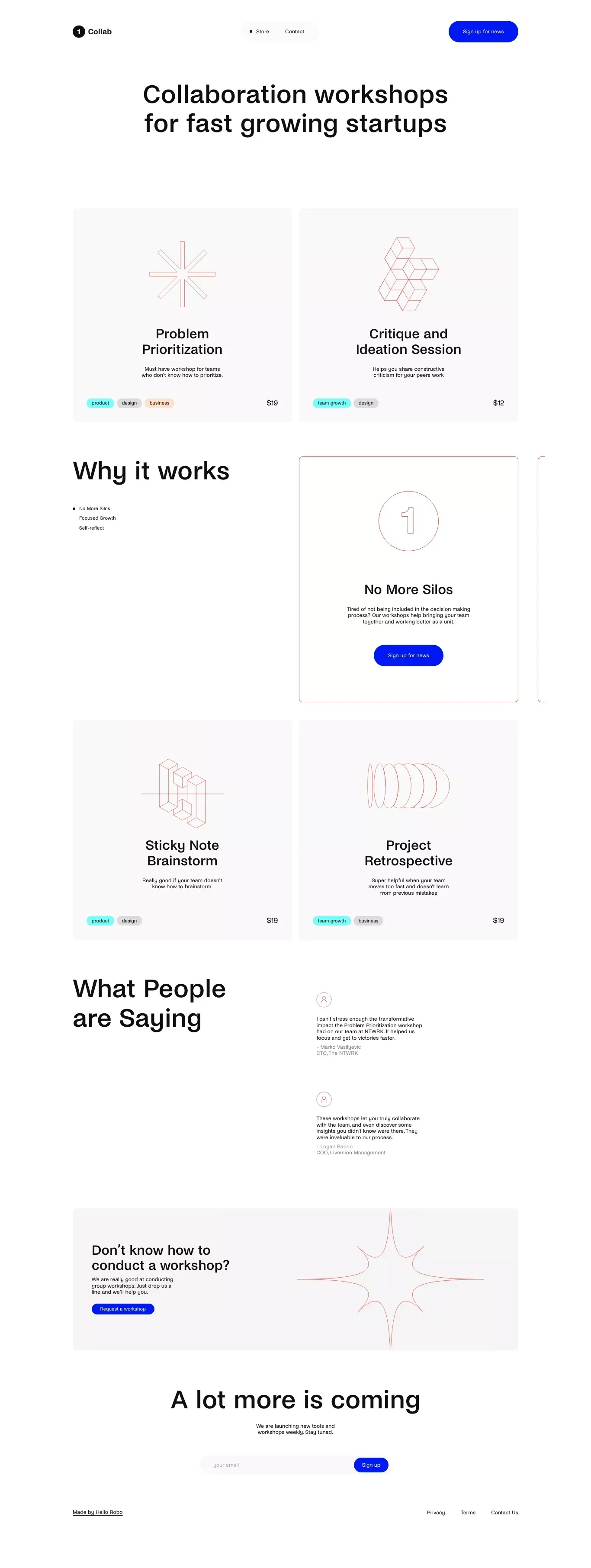 Home - website design