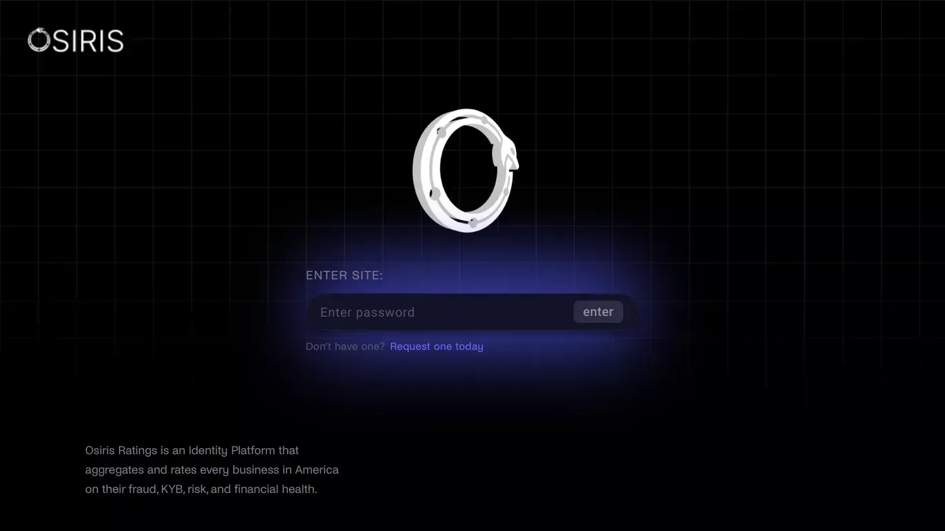 Osiris Ratings - KYB, Evolved - Landing design