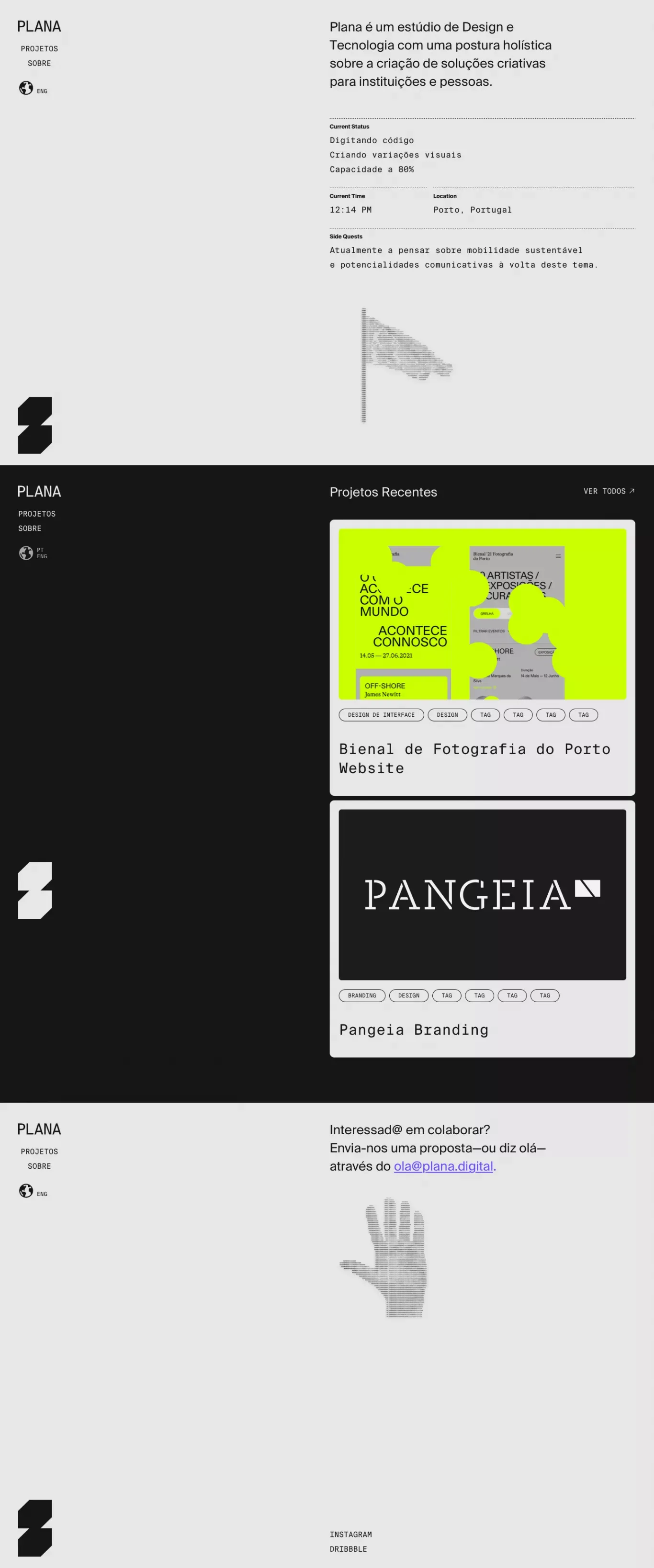 PLANA - Portfolio design
