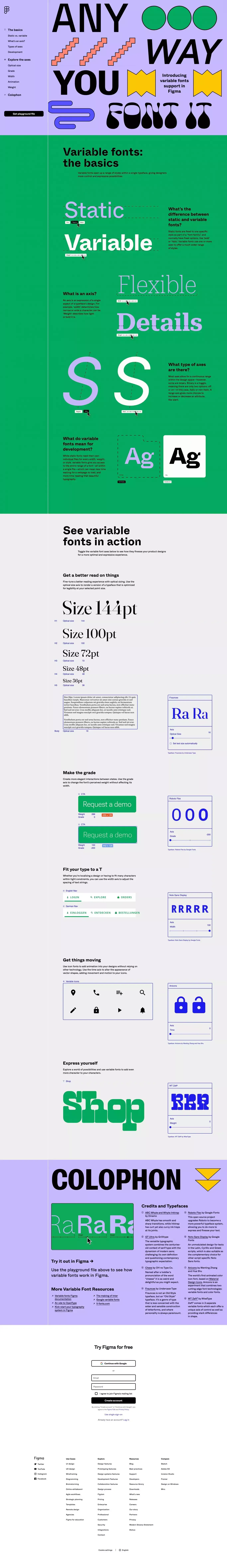 Variable fonts support in Figma - Other design