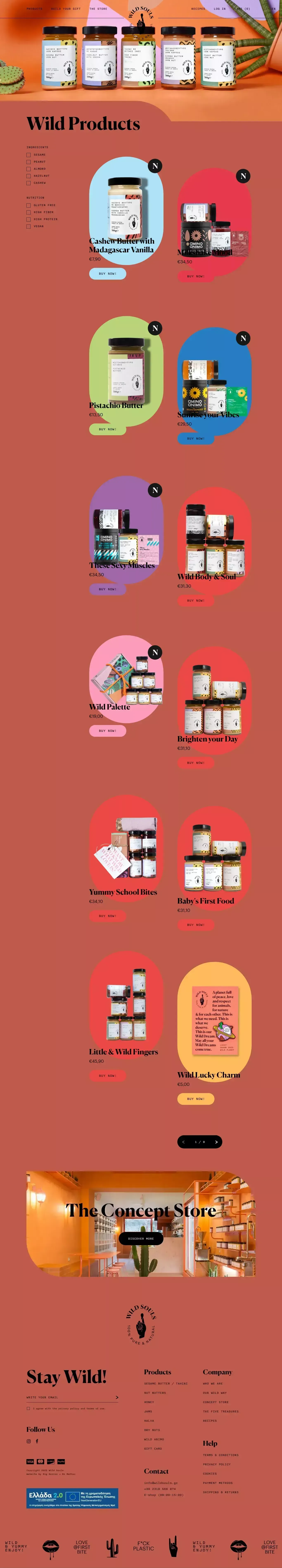 Shop — Wild Souls - Product listing design