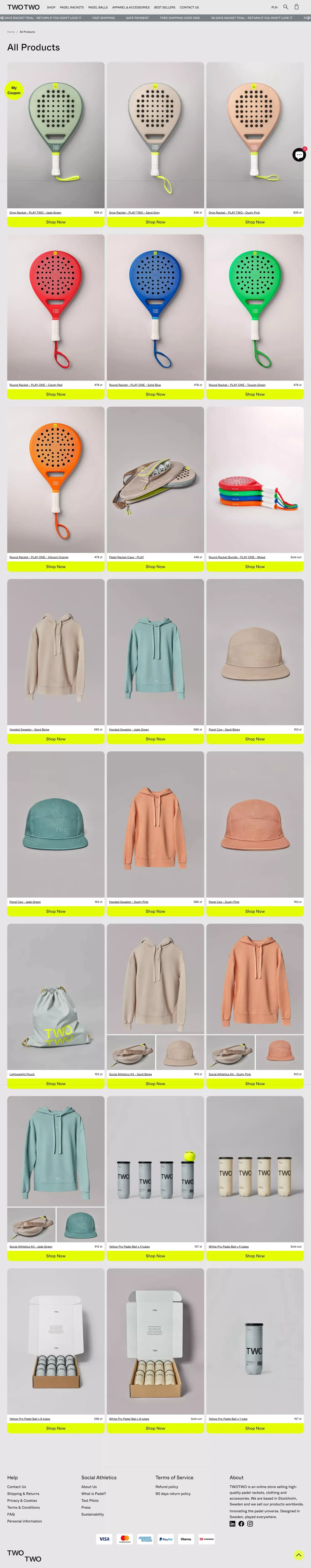 All Products | TWOTWO - Product listing design