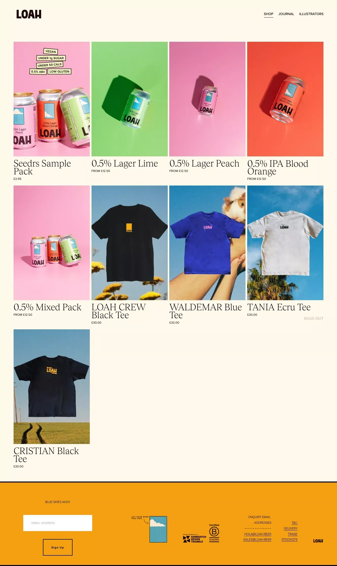 Store 2 — LOAH - Product listing design