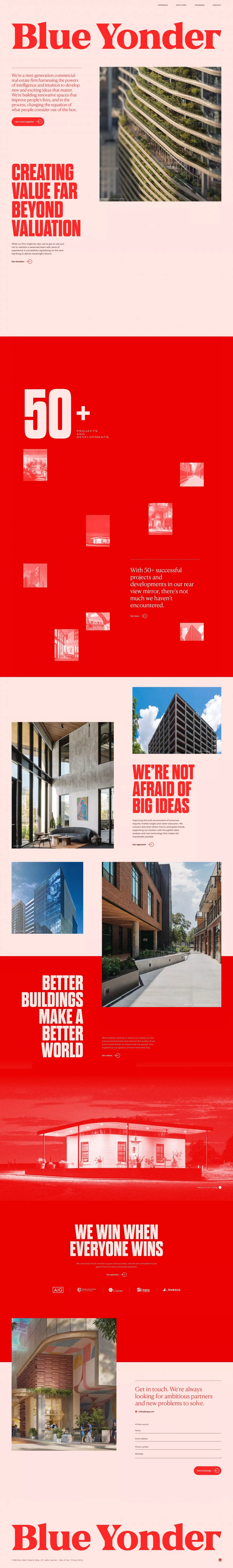 Blue Yonder Property Group - Austin, TX - Portfolio design