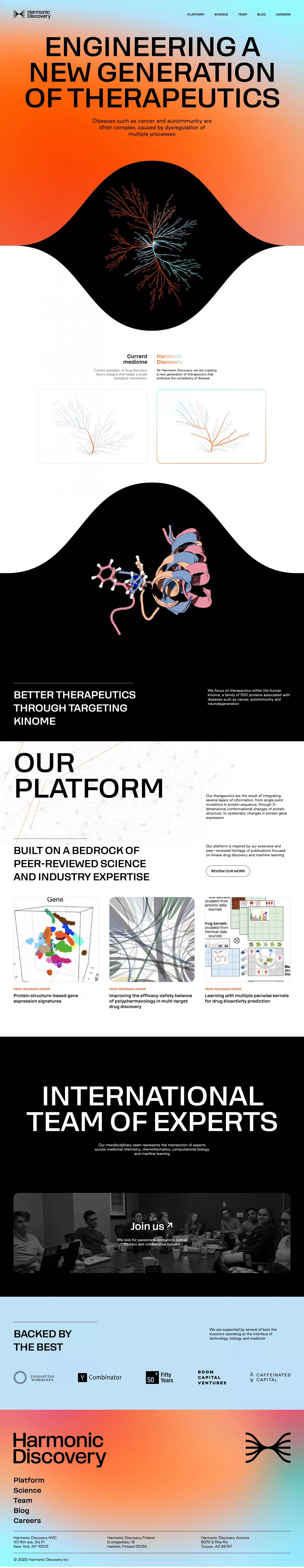 Harmonic Discovery - Other design