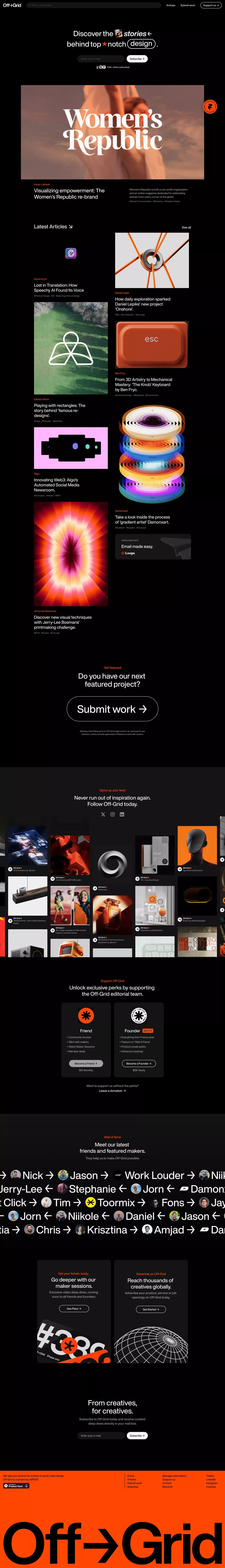 Off-Grid - Other design