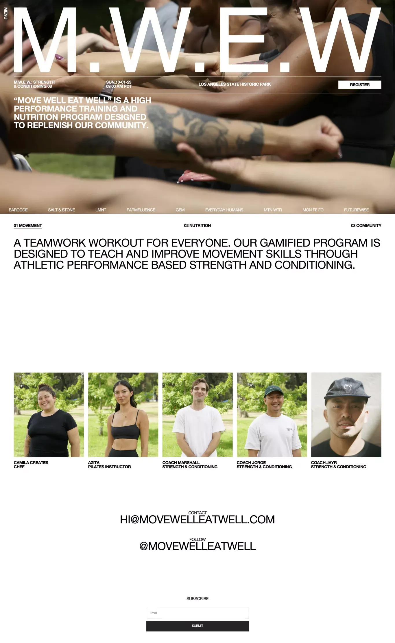 M.W.E.W. – Move Well Eat Well - Other design
