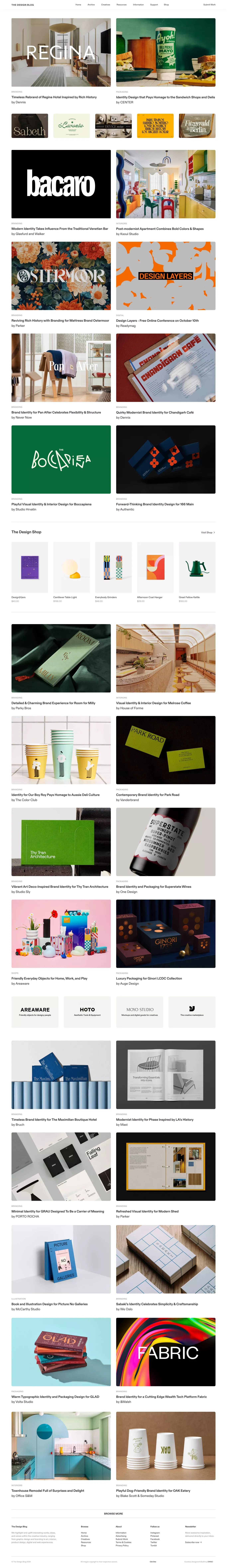 The Design Blog - Design Inspiration & More - Blog design