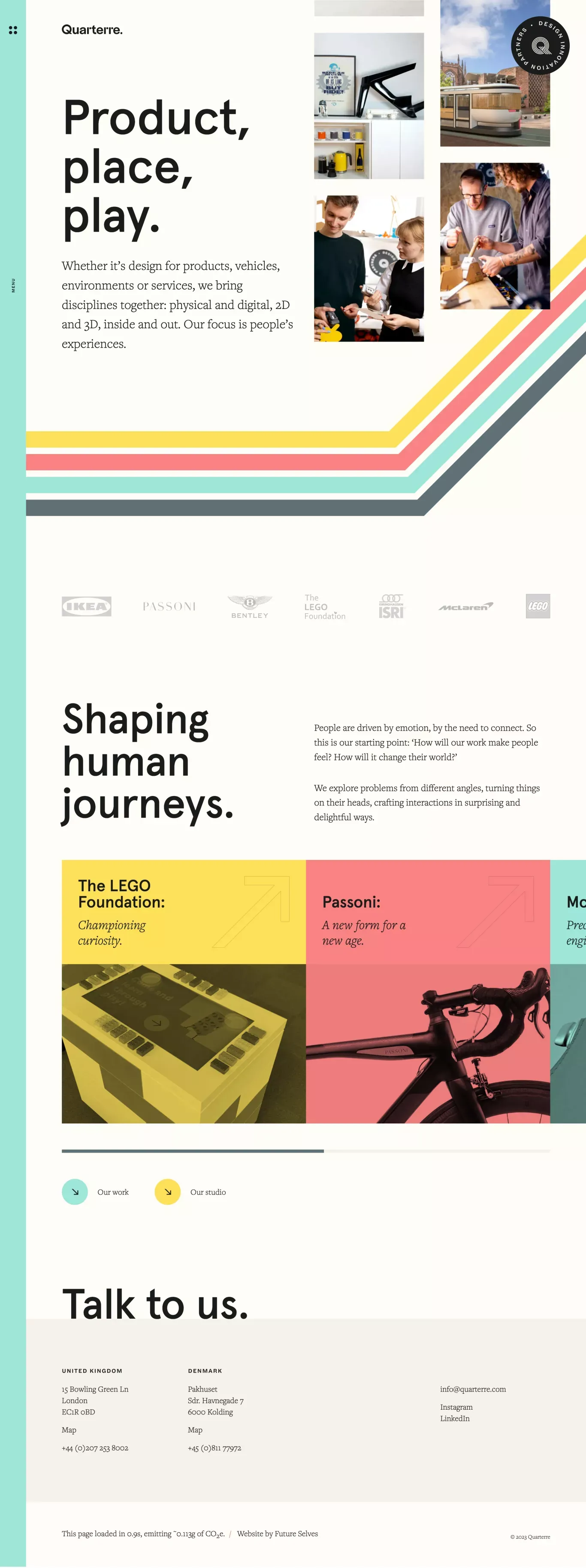Quarterre / Design Innovation Partners - Portfolio design