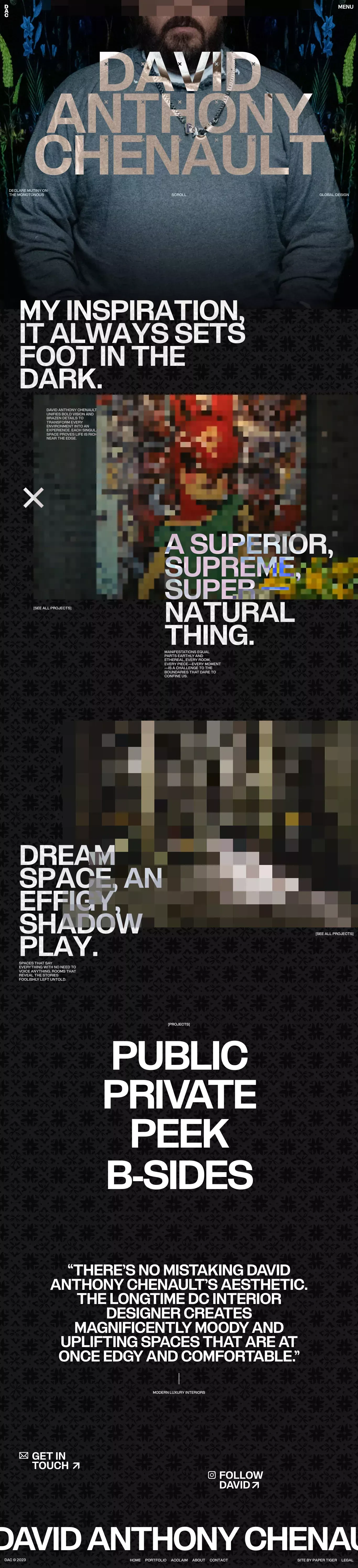 The Edge of Design | David Anthony Chenault - Portfolio design