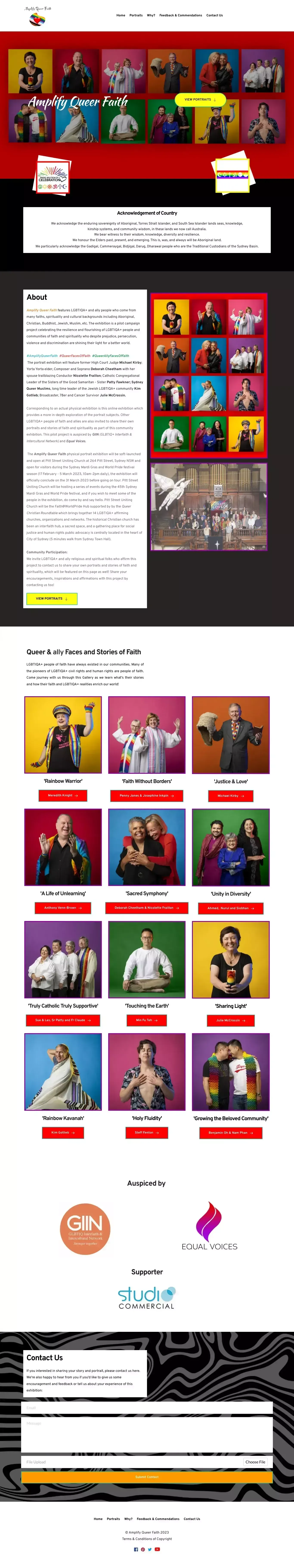 Amplify Queer Faith - Other design