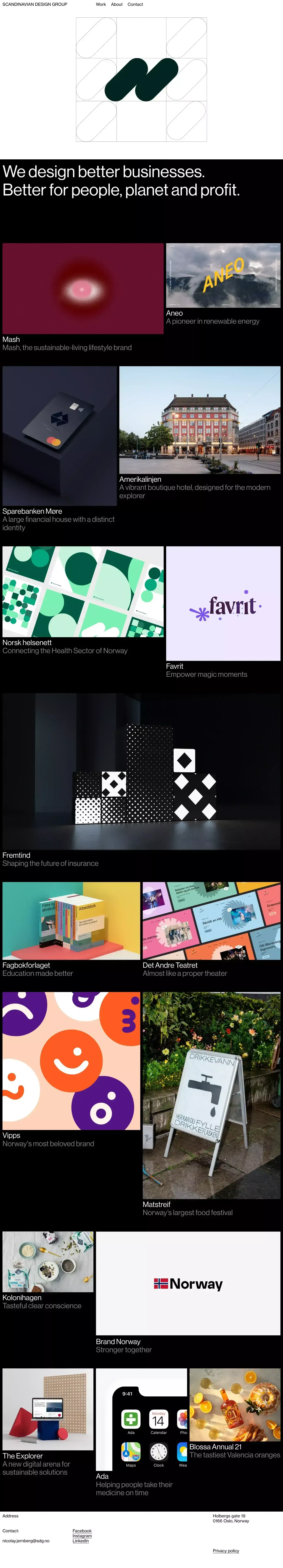Scandinavian Design Group - Scandinavian Design Group - Portfolio design