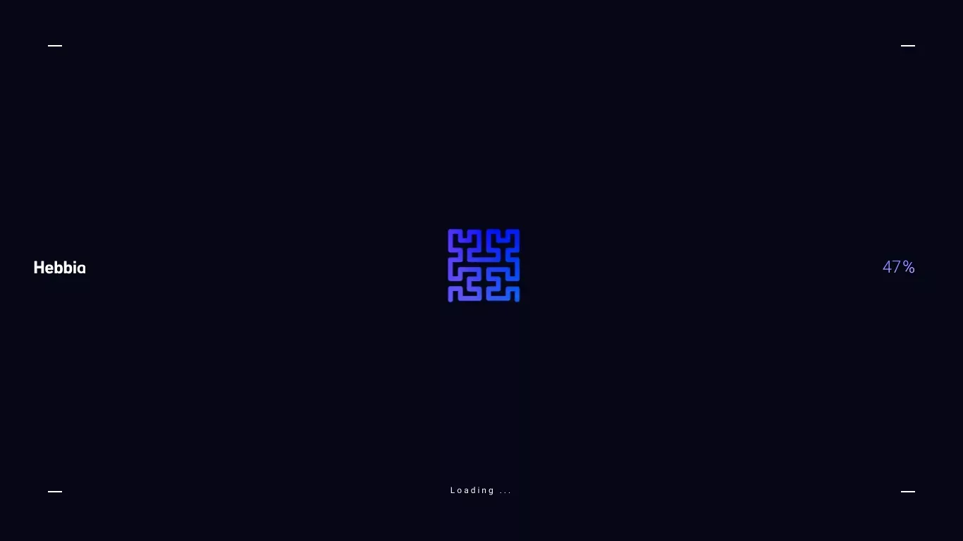 Hebbia - Search, at the speed of thought - website design