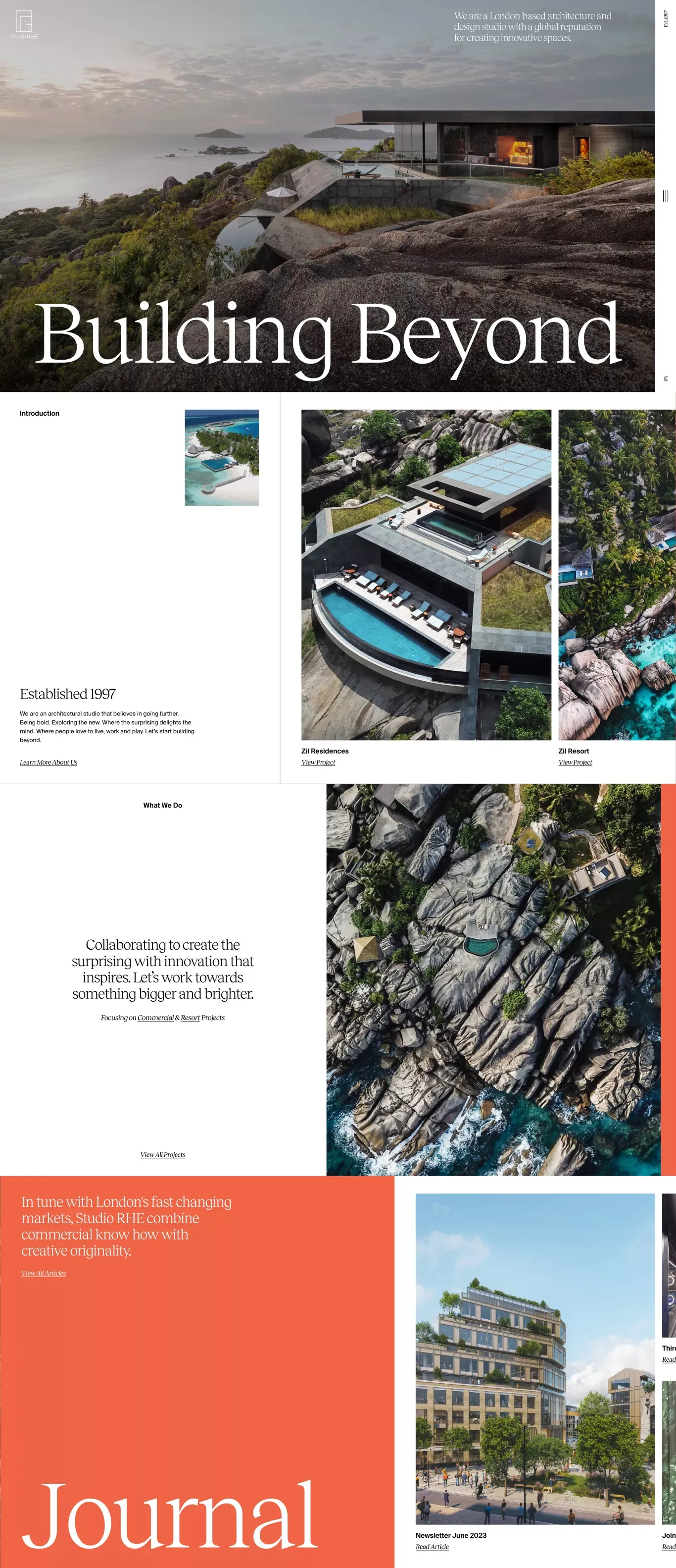 Studio RHE | London based Architecture and Design firm - Portfolio design