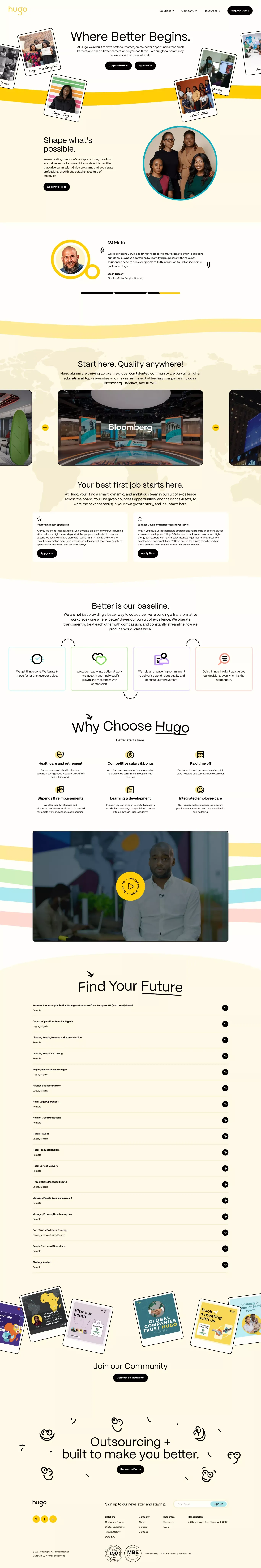 Careers - Hugo - Career design