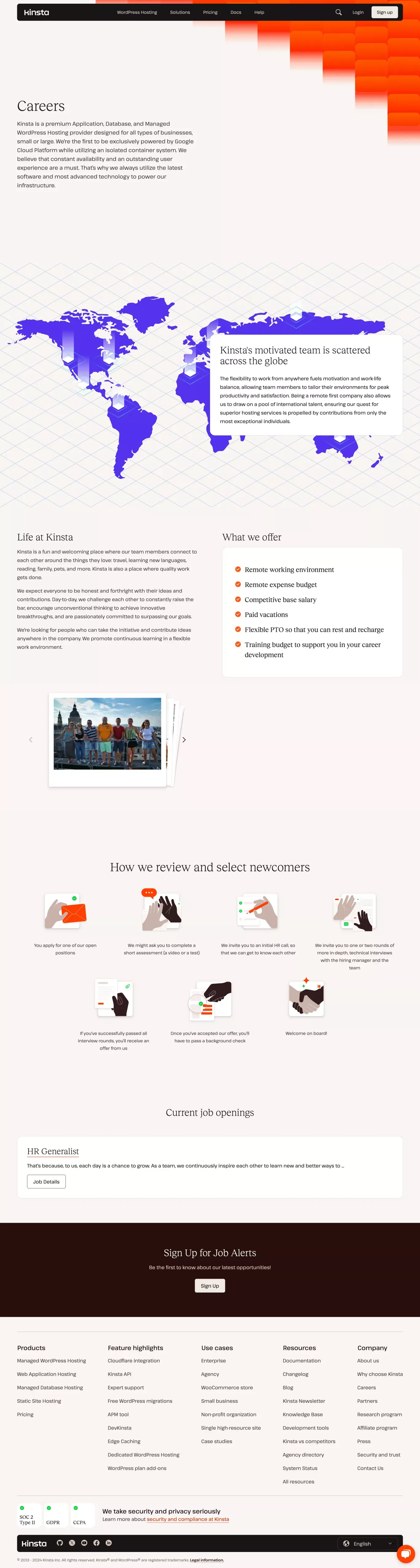 Careers at Kinsta - Career design