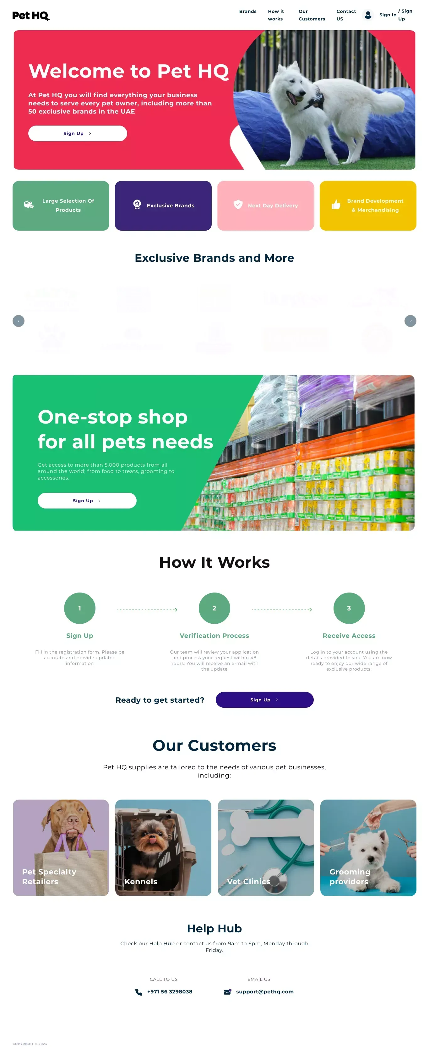 PetHQ - Case Study design