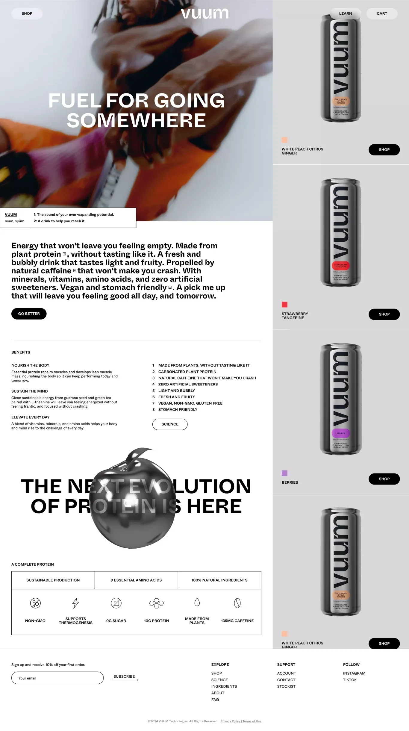 VUUM - Ecommerce design