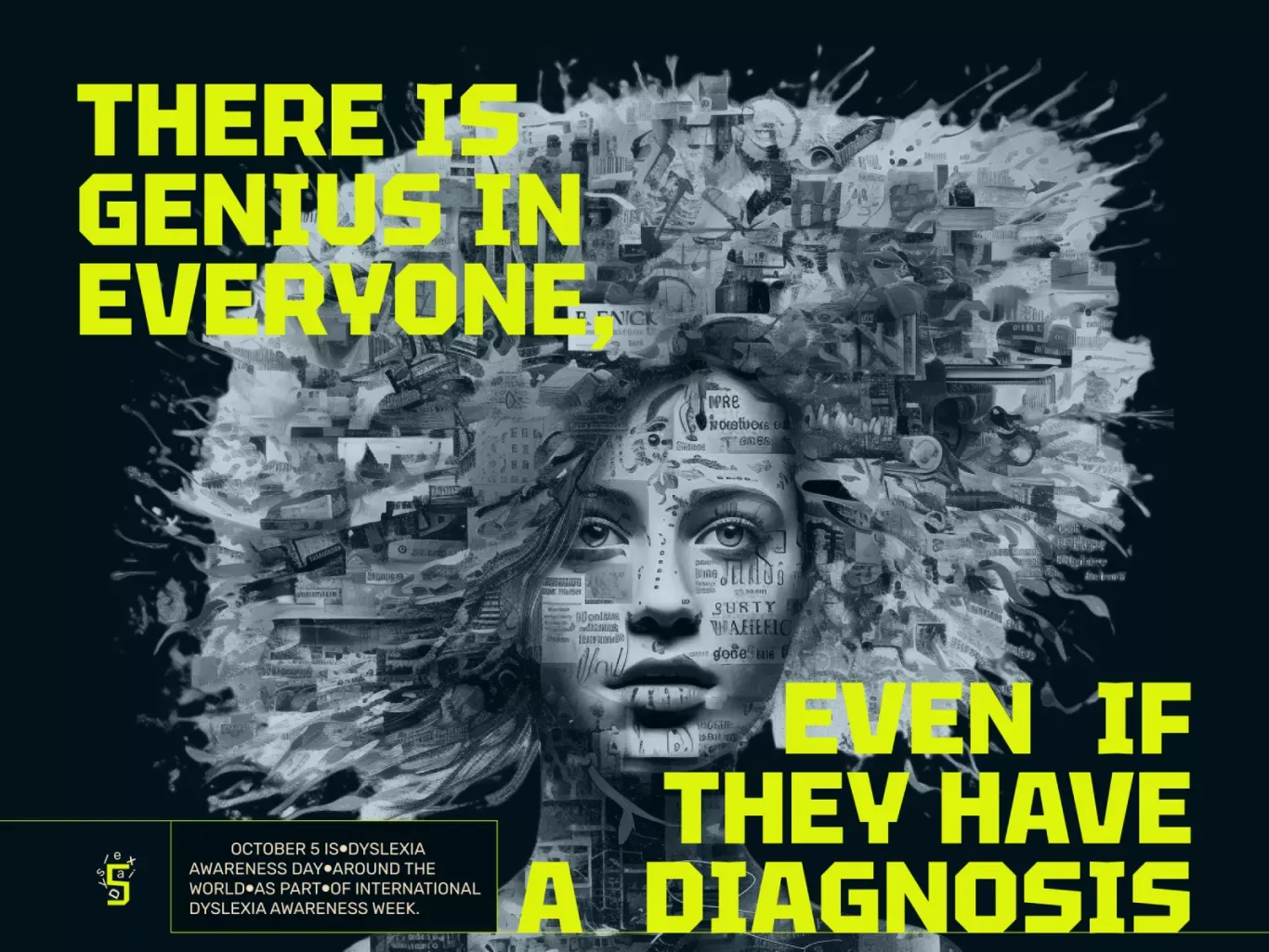 A story about dyslexia and a display of a dyslexic's world - Other design