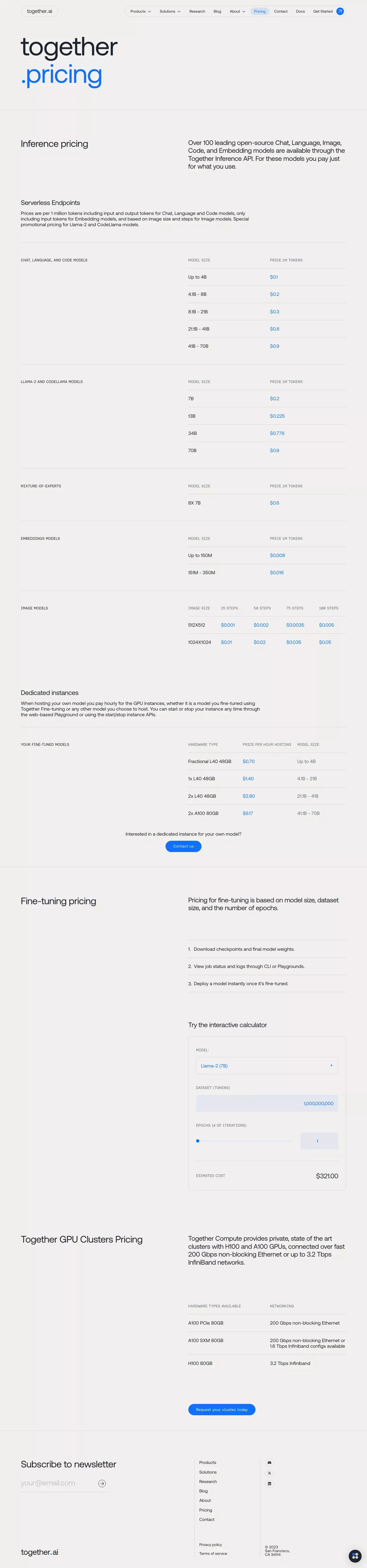 Together Pricing | The Most Powerful Tools at the Best Value - Pricing design